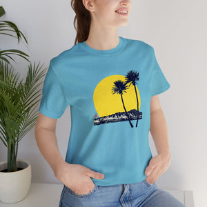 Unisex Tee: DH Palms Sunset