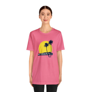 Unisex Tee: DH Palms Sunset