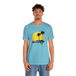 Unisex Tee: DH Palms Sunset