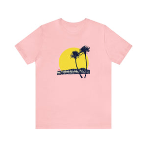 Unisex Tee: DH Palms Sunset