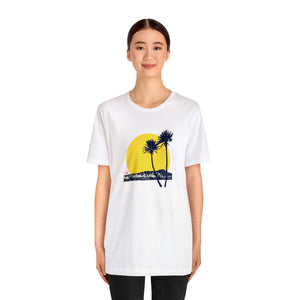 Unisex Tee: DH Palms Sunset