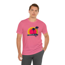 Load image into Gallery viewer, Unisex Tee: DH Palms Triple Sunset
