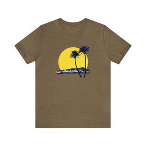 Unisex Tee: DH Palms Sunset