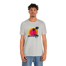 Load image into Gallery viewer, Unisex Tee: DH Palms Triple Sunset
