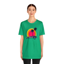 Load image into Gallery viewer, Unisex Tee: DH Palms Triple Sunset
