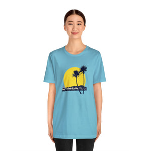 Unisex Tee: DH Palms Sunset