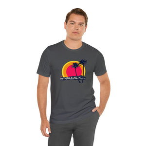 Unisex Tee: DH Palms Triple Sunset