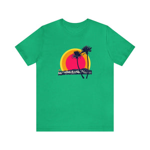 Unisex Tee: DH Palms Triple Sunset