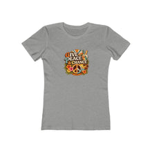 Load image into Gallery viewer, Women's Tee: Give Peace a Chance

