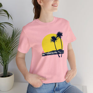 Unisex Tee: DH Palms Sunset