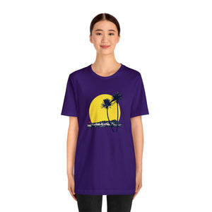 Unisex Tee: DH Palms Sunset