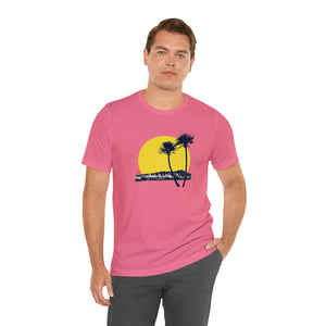 Unisex Tee: DH Palms Sunset