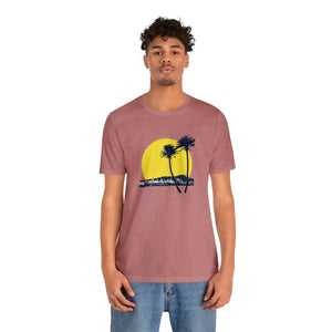 Unisex Tee: DH Palms Sunset