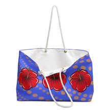 Load image into Gallery viewer, Hibiscus Weekender Bag
