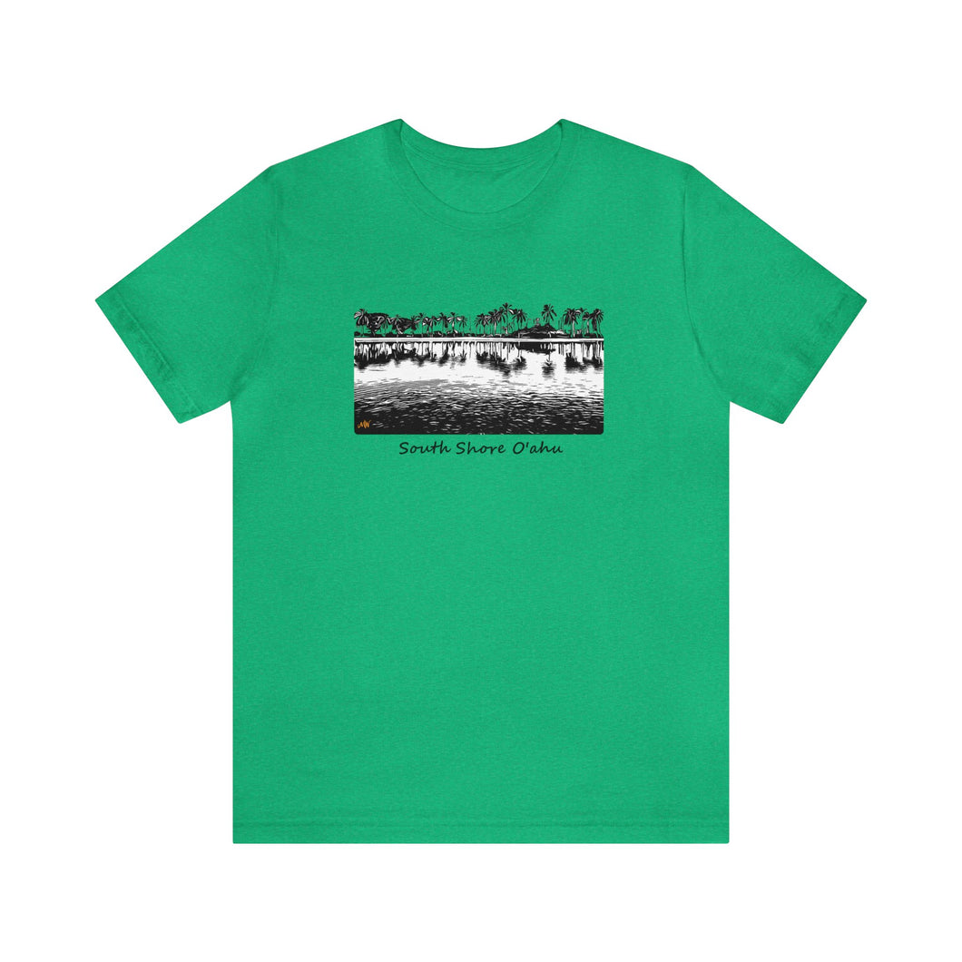 Unisex Tee: South Shore Lagoon