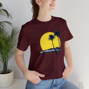 Unisex Tee: DH Palms Sunset