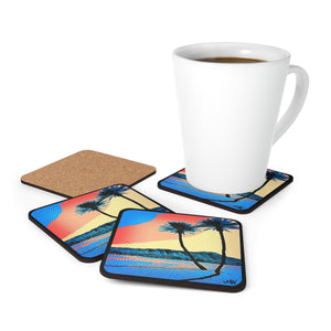 DH Palms Coaster Set