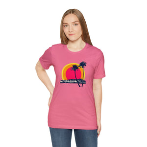 Unisex Tee: DH Palms Triple Sunset