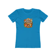 Load image into Gallery viewer, Women's Tee: Give Peace a Chance
