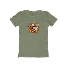 Load image into Gallery viewer, Women's Tee: Give Peace a Chance
