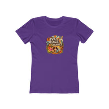 Load image into Gallery viewer, Women's Tee: Give Peace a Chance
