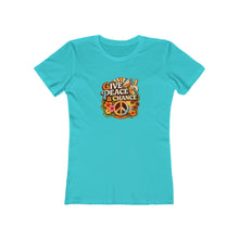 Load image into Gallery viewer, Women's Tee: Give Peace a Chance
