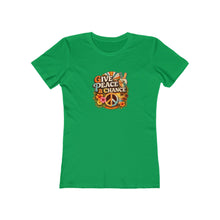 Load image into Gallery viewer, Women's Tee: Give Peace a Chance
