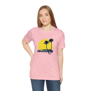 Unisex Tee: DH Palms Sunset