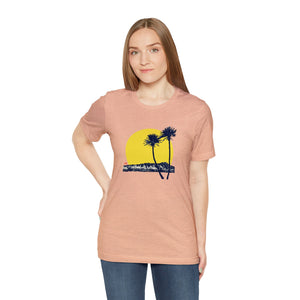 Unisex Tee: DH Palms Sunset