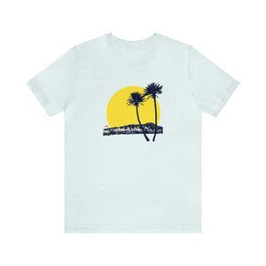 Unisex Tee: DH Palms Sunset