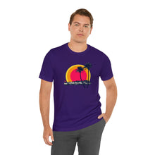 Load image into Gallery viewer, Unisex Tee: DH Palms Triple Sunset
