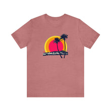 Load image into Gallery viewer, Unisex Tee: DH Palms Triple Sunset
