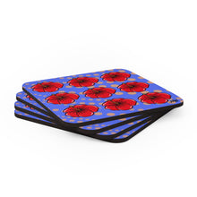 Load image into Gallery viewer, Hibiscus Coaster Set_Purple
