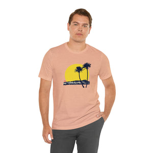 Unisex Tee: DH Palms Sunset