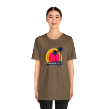 Load image into Gallery viewer, Unisex Tee: DH Palms Triple Sunset
