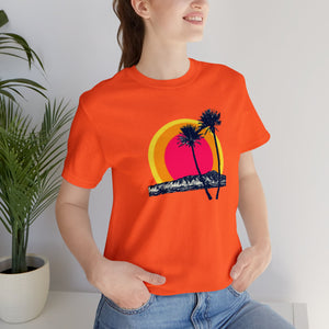 Unisex Tee: DH Palms Triple Sunset