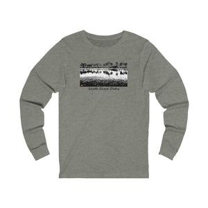 Unisex Long Sleeve Tee: South Shore Lagoon_Front Print