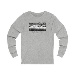 Unisex Long Sleeve Tee: South Shore Lagoon_Front Print