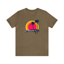 Load image into Gallery viewer, Unisex Tee: DH Palms Triple Sunset
