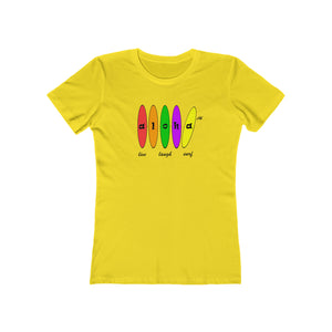 Women's Tee: Aloha Boards