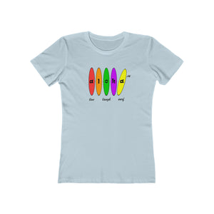 Women's Tee: Aloha Boards