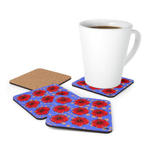 Load image into Gallery viewer, Hibiscus Coaster Set_Purple
