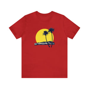 Unisex Tee: DH Palms Sunset