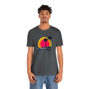 Unisex Tee: DH Palms Triple Sunset