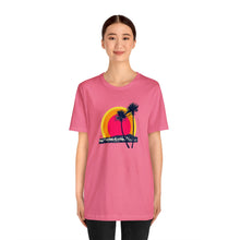 Load image into Gallery viewer, Unisex Tee: DH Palms Triple Sunset
