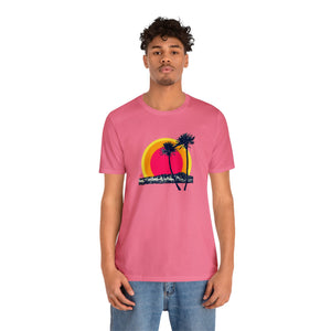 Unisex Tee: DH Palms Triple Sunset