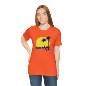 Unisex Tee: DH Palms Sunset