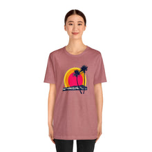 Load image into Gallery viewer, Unisex Tee: DH Palms Triple Sunset
