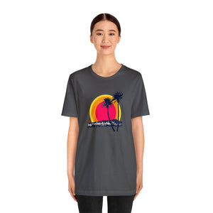 Unisex Tee: DH Palms Triple Sunset