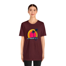 Load image into Gallery viewer, Unisex Tee: DH Palms Triple Sunset
